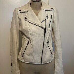 Vintage Black Rivet - Leather Jacket